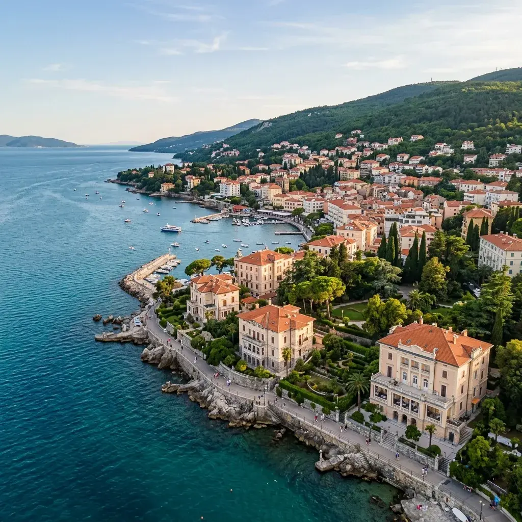 Kombi prevoz putnika Beograd → Opatija — obala i more, Kvarner