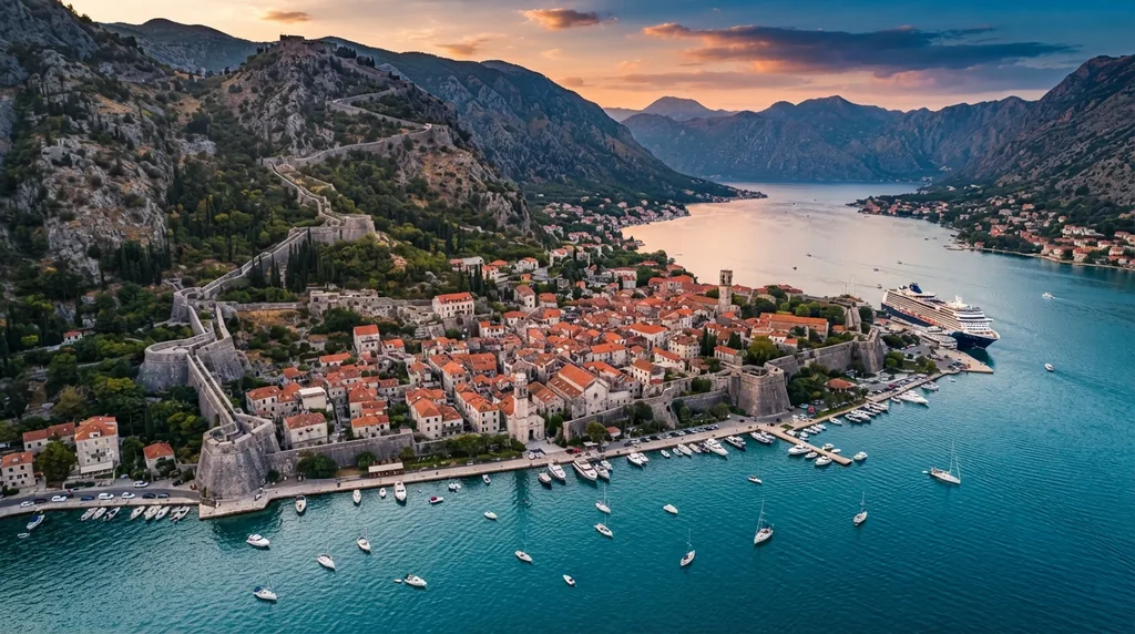 Kombi prevoz putnika Beograd → Kotor — obala i more, Boka Kotorska